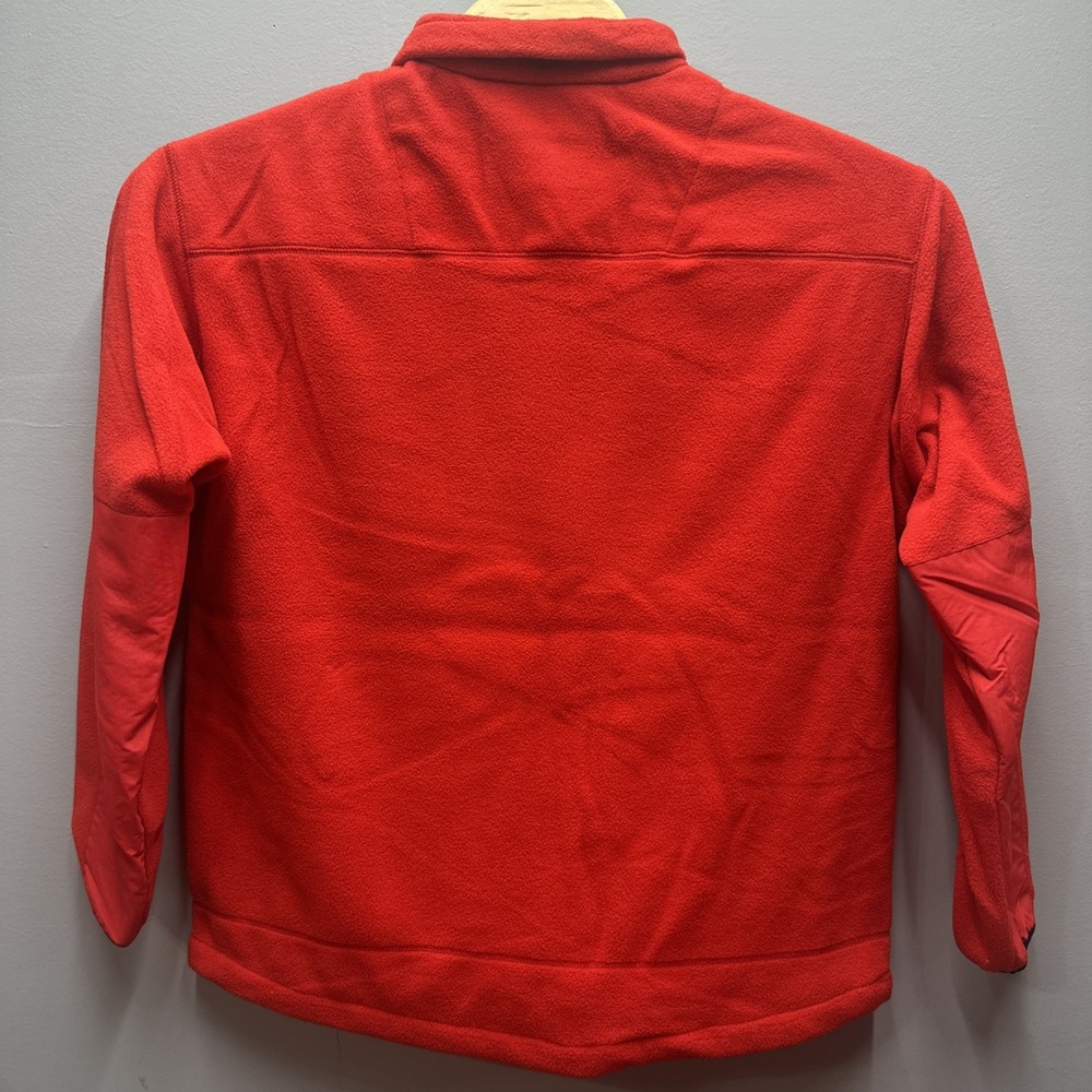 Duluth Trading Co Fleece Jacket Mens L Bright Red Full Zip New in Bag - Picture 13 of 15